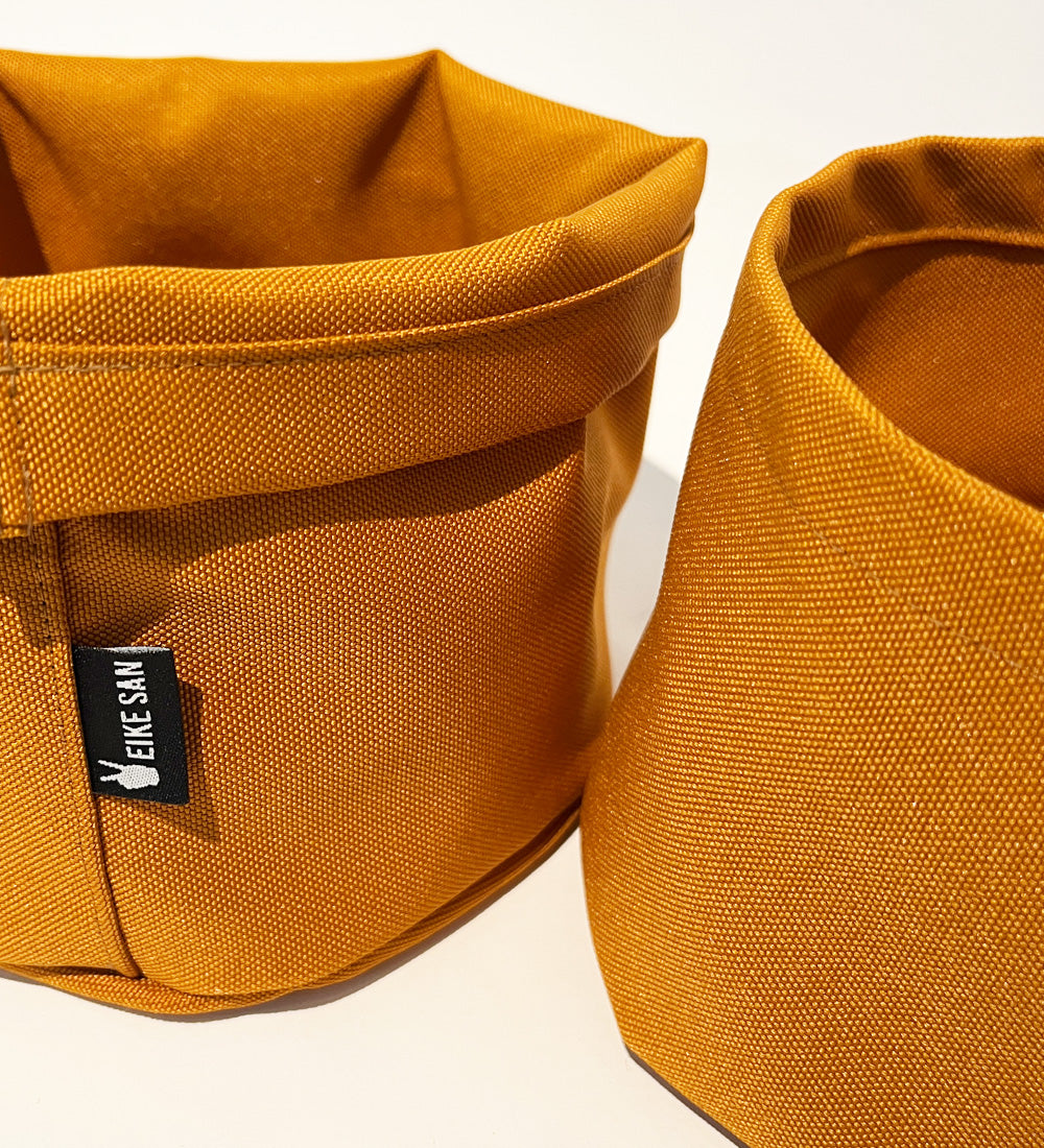 Blumenpötte im Doppelpack | Kürbis