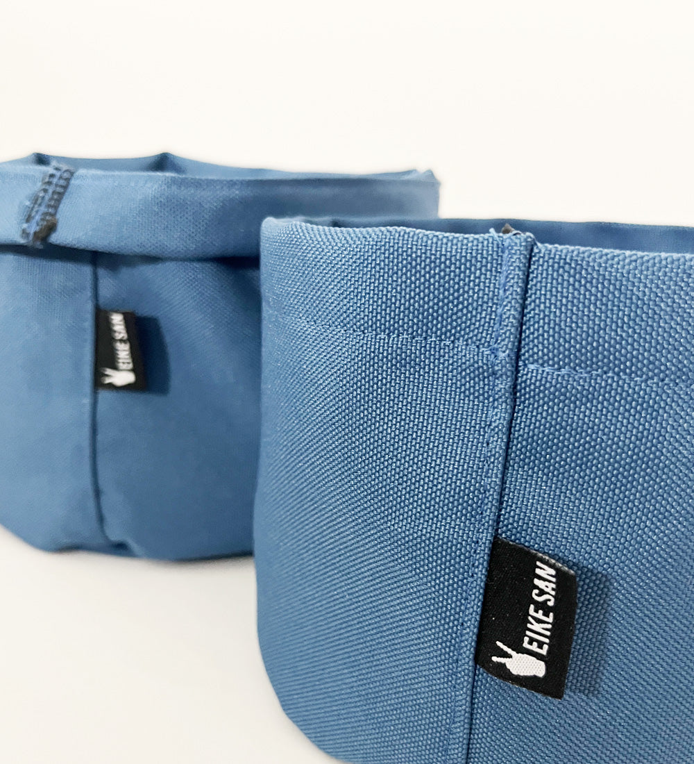 Blumenpötte im Doppelpack | Blau