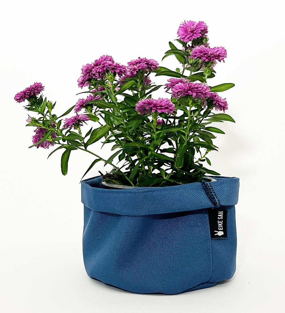 Blumenpötte im Doppelpack | Blau
