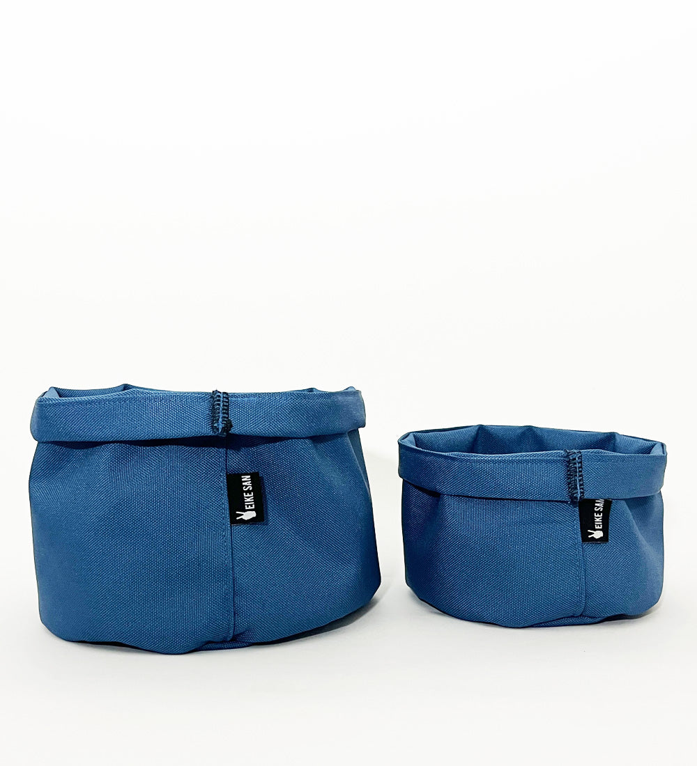 Blumenpötte im Doppelpack | Blau